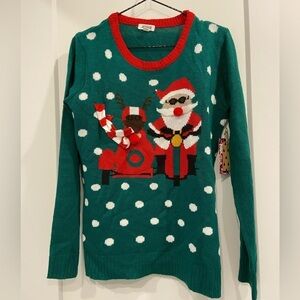 Ugly Christmas Sweater Women’s Small With Tags